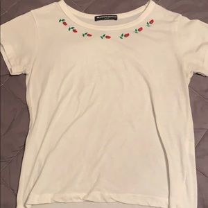 cropped brandy tee!!